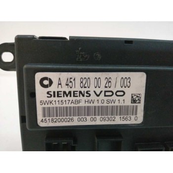 Recambio de modulo electronico para smart coupe 1.0 cat referencia OEM IAM A4518200026 5WK11517ABF 