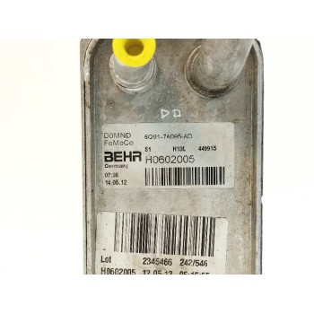 Recambio de enfriador aceite motor para land rover evoque 2.2 td4 cat referencia OEM IAM 6G917A095AD  