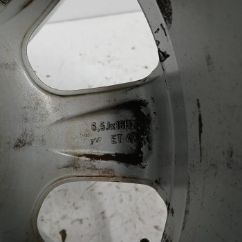 Recambio de llanta para volkswagen new beetle (9c1/1c1) 2.0 referencia OEM IAM 1C0601025H 6,5JX16H2 ET42 5H 5X100