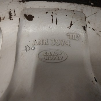 Recambio de llanta para land rover freelander (ln) 2.0 turbodiesel referencia OEM IAM ANR3974 5,5JX15X46 5H 5X115