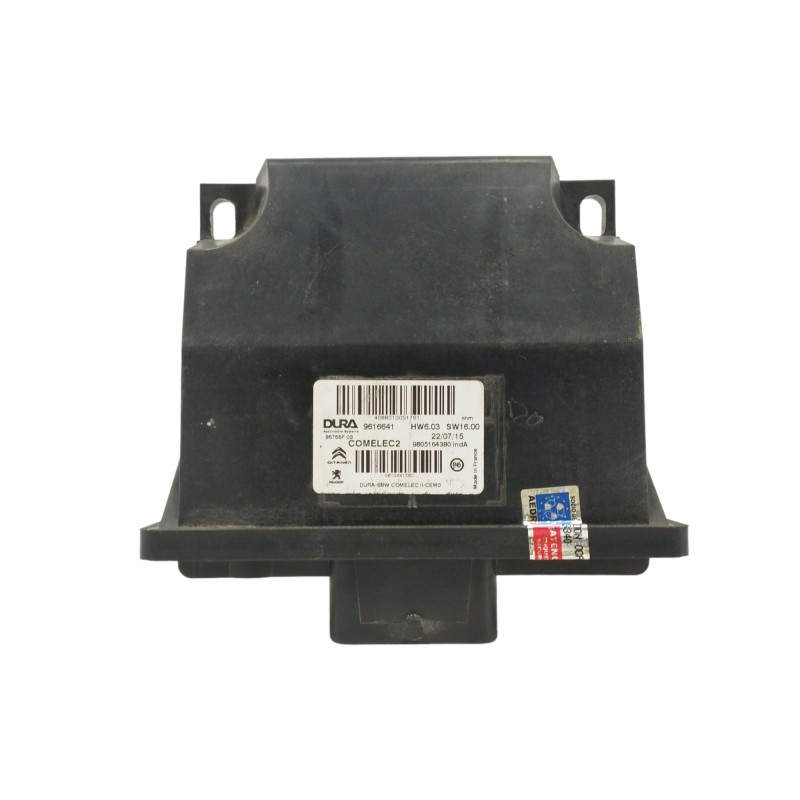 Recambio de centralita cambio automatico para citroën c4 picasso 1.6 blue-hdi fap referencia OEM IAM 9805164380  