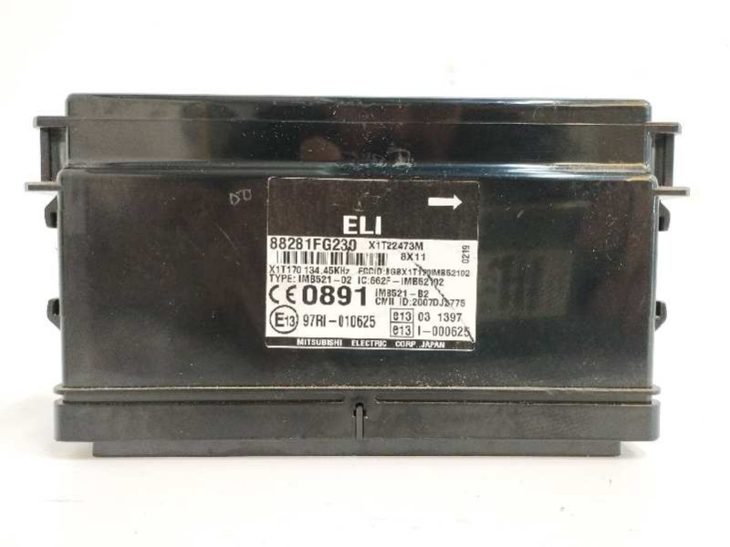 Recambio de modulo electronico para subaru impreza g12 2.0 diesel cat referencia OEM IAM 88281FG230 X1T22473M 