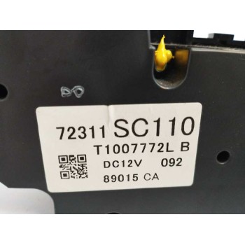 Recambio de mando climatizador para subaru impreza g12 2.0 diesel cat referencia OEM IAM 72311SC110  