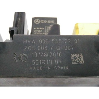 Recambio de caja reles / fusibles para volkswagen crafter caja cerrada caja cerrada 30 batalla corta referencia OEM IAM HVW90654