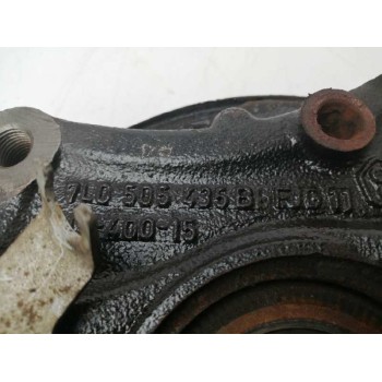 Recambio de mangueta trasera izquierda para volkswagen touareg (7la) 3.0 v6 tdi dpf referencia OEM IAM 7L0505435B  