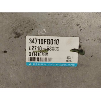 Recambio de modulo electronico para subaru impreza g12 2.0 diesel cat referencia OEM IAM 34710FG010 E271058009 