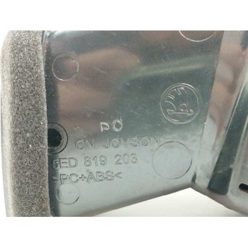 Recambio de rejilla aireadora para skoda octavia lim. (5e3) 2.0 tsi referencia OEM IAM 5ED819203 TRASERA CENTRAL 