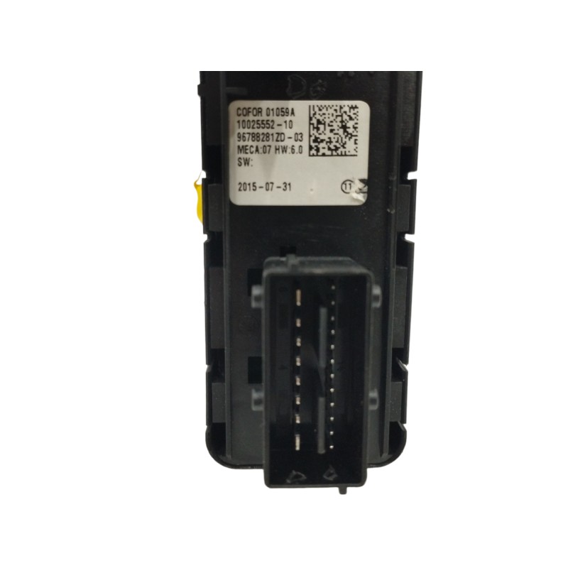 MANDO ELEVALUNAS DELANTERO IZQUIERDO