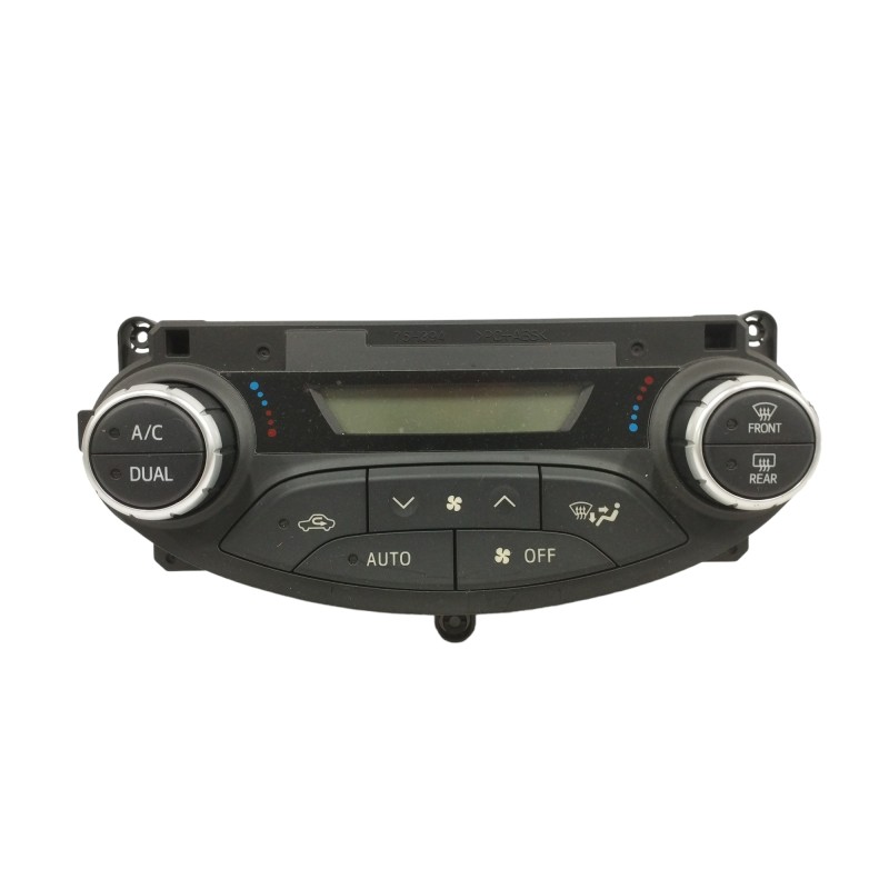 Recambio de mando climatizador para toyota yaris (_p13_) 1.5 hybrid (nhp130_) referencia OEM IAM 75F206  