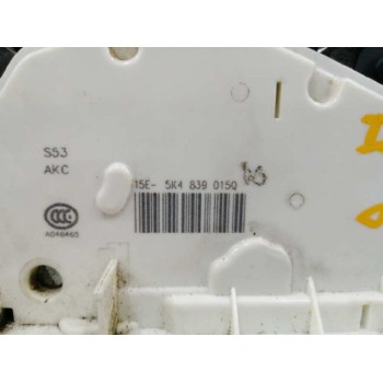 Recambio de cerradura puerta trasera izquierda para volkswagen golf vii lim. 1.6 tdi dpf referencia OEM IAM 5K4839015Q  