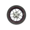 Recambio de rueda trasera para macbor stormer r125e4 referencia OEM IAM  110/80-17 