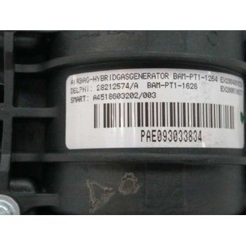 Recambio de airbag delantero derecho para smart coupe 1.0 cat referencia OEM IAM A4518603202  