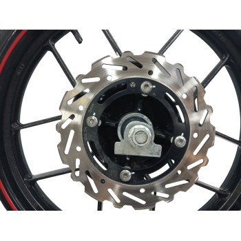 Recambio de rueda trasera para macbor stormer r125e4 referencia OEM IAM  110/80-17 