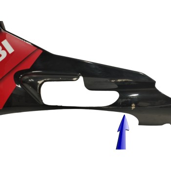 Recambio de carenado para derbi gpr racing 50 racing referencia OEM IAM 00H06800321 INFERIOR LATERAL IZQUIERDA 