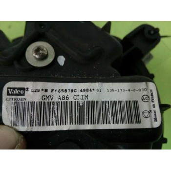 Recambio de motor calefaccion para citroën c3 1.4 sx plus referencia OEM IAM F665878C  