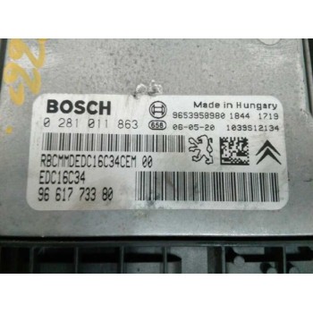 Recambio de centralita motor uce para peugeot 307 berlina (s2) x-line referencia OEM IAM 9661773380 281011863 