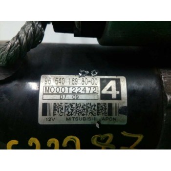 Recambio de motor arranque para peugeot 307 berlina (s2) x-line referencia OEM IAM 9664016980 M000T22472 