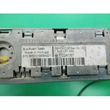 Recambio de sistema audio / radio cd para peugeot 407 sr confort referencia OEM IAM 7645111392 S11893001 