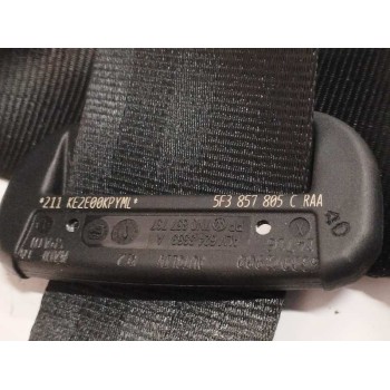Recambio de cinturon seguridad trasero derecho para seat leon sc (5f5) 2.0 16v tsi referencia OEM IAM 5F3857805C  