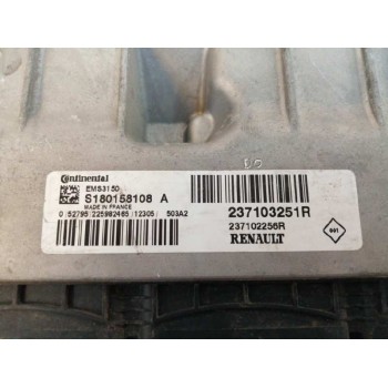 Recambio de centralita motor uce para renault megane iii berlina 5 p 1.2 16v referencia OEM IAM 237103251R S180158108 