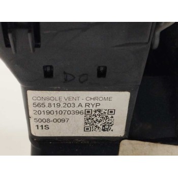 Recambio de rejilla aireadora para skoda karoq (nu) 2.0 tdi referencia OEM IAM 565819203A APOYABRAZOS 