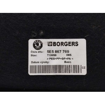 Recambio de bandeja trasera para skoda octavia lim. (5e3) 2.0 tsi referencia OEM IAM 5E5867769  