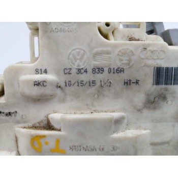 Recambio de cerradura puerta trasera derecha para seat ibiza (6j5) 1.6 16v referencia OEM IAM 3C4839016A  