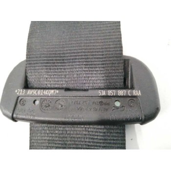 Recambio de cinturon seguridad trasero central para seat toledo (kg3) 1.4 tdi referencia OEM IAM 5JA857807CRAA 5JA857496QVZ 