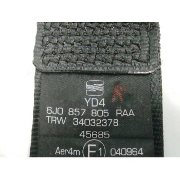 Recambio de cinturon seguridad trasero izquierdo para seat ibiza (6j5) 1.9 tdi referencia OEM IAM 6J0857805RAA 193851131ADE 