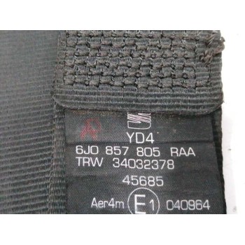 Recambio de cinturon seguridad trasero izquierdo para seat ibiza (6j5) 1.6 16v referencia OEM IAM 6J0857805RAA 193857737ADE 