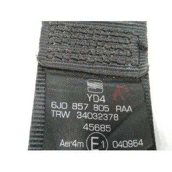 Recambio de cinturon seguridad trasero derecho para seat ibiza (6j5) 1.9 tdi referencia OEM IAM 6J0857805RAA 193857737ADE 