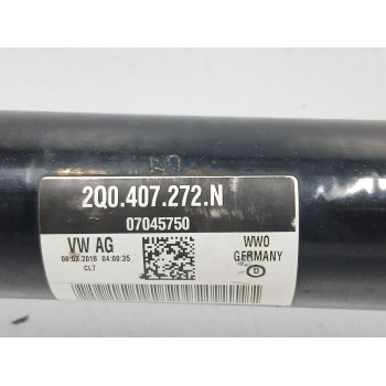 Recambio de transmision delantera derecha para seat arona (kj7, kjp) 1.0 tsi referencia OEM IAM 2Q0407272N  