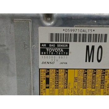 Recambio de centralita airbag para lexus ct 1.8 16v cat (híbrido) referencia OEM IAM 8917076170 1503009971 