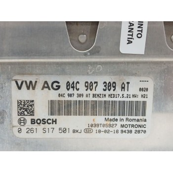 Recambio de centralita motor uce para seat arona (kj7, kjp) 1.0 tsi referencia OEM IAM 04C907309AT  0261S17501