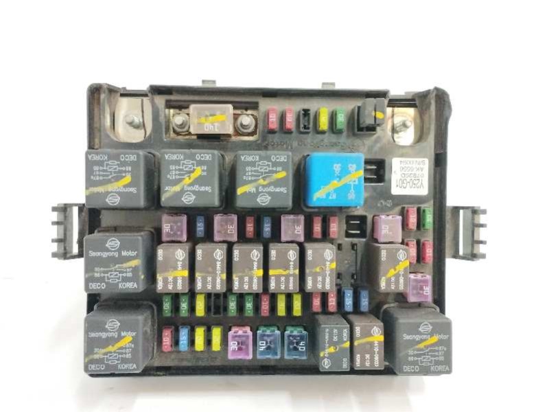 Recambio de caja reles / fusibles para ssangyong rexton 2.7 turbodiesel cat referencia OEM IAM Y250G01  