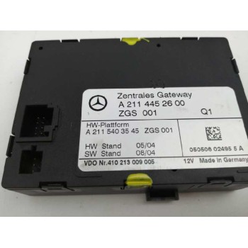 Recambio de modulo electronico para mercedes-benz clase cls (w219) 5.0 v8 24v cat referencia OEM IAM A2114452600  