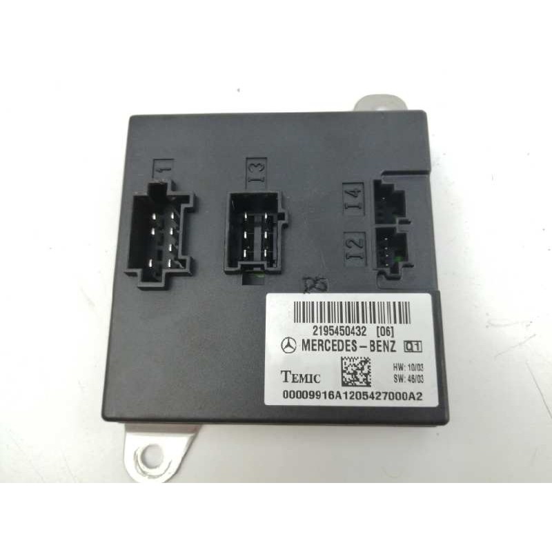 Recambio de modulo electronico para mercedes-benz clase cls (w219) 5.0 v8 24v cat referencia OEM IAM 2195450432  
