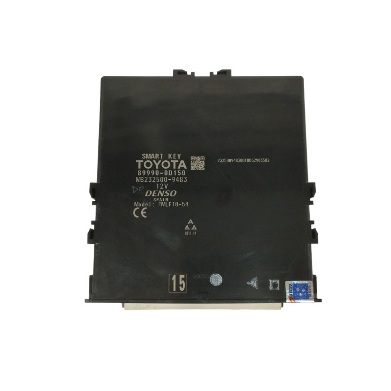 Recambio de modulo electronico para toyota yaris (_p13_) 1.5 hybrid (nhp130_) referencia OEM IAM 899900D150 MB2325009483 