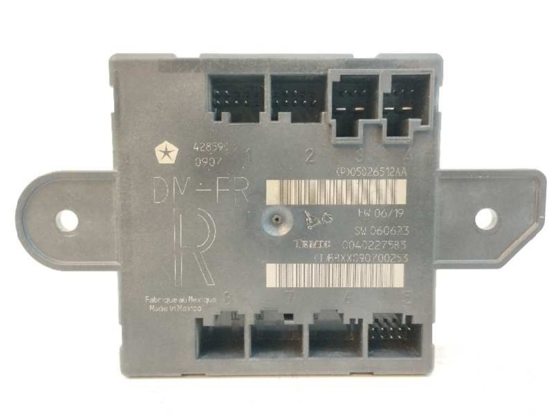 Recambio de modulo electronico para dodge nitro 2.8 crd referencia OEM IAM 05026512AA Recambio de modulo electronico para dodge nitro 2.8 crd referencia OEM IAM 05026512AA