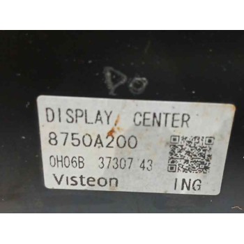 Recambio de pantalla multifuncion para mitsubishi montero (v80/v90) (2006 - ...) 3.2 di-d cat referencia OEM IAM 8750A200  