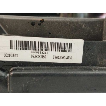 Recambio de electroventilador para opel mokka 1.2 elegance [1,2 ltr. - 74 kw] referencia OEM IAM 9838282180  