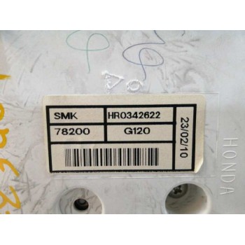 Recambio de cuadro instrumentos para honda civic berlina 5 (fk) 1.4 cat referencia OEM IAM 78200G120  