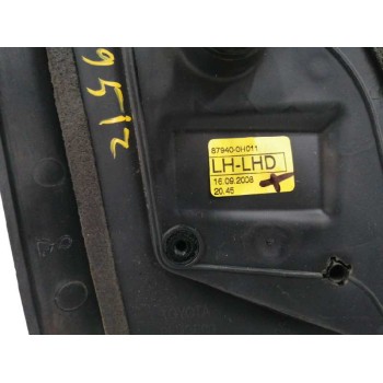 Recambio de retrovisor izquierdo para peugeot 107 1.4 hdi cat (8ht / dv4td) referencia OEM IAM 879400H011 MANUAL 