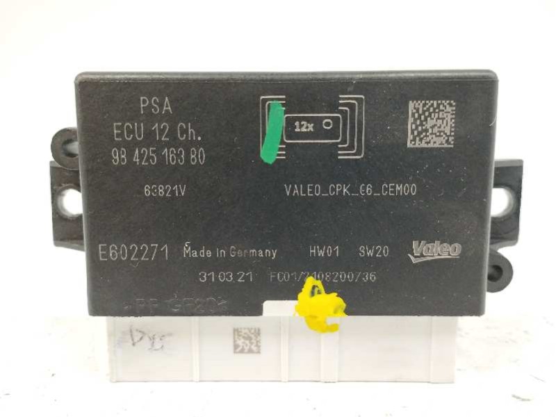 Recambio de modulo electronico para opel mokka 1.2 elegance [1,2 ltr. - 74 kw] referencia OEM IAM 9842516380  