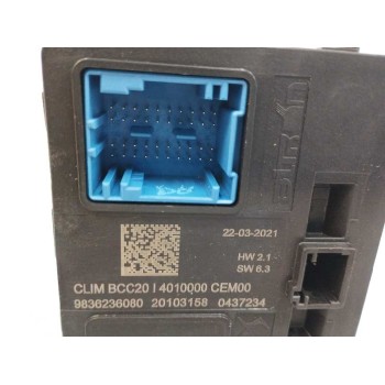 Recambio de modulo electronico para opel mokka 1.2 elegance [1,2 ltr. - 74 kw] referencia OEM IAM 9836236080  