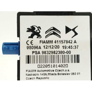 Recambio de modulo electronico para opel mokka 1.2 elegance [1,2 ltr. - 74 kw] referencia OEM IAM 9832982380  
