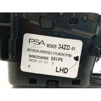 Recambio de rejilla aireadora para opel mokka 1.2 elegance [1,2 ltr. - 74 kw] referencia OEM IAM 98362634ZD DERECHA 