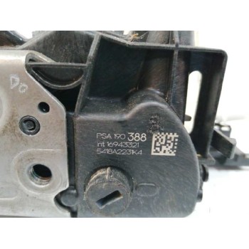 Recambio de cerradura puerta trasera derecha para citroën c4 cactus 1.5 blue-hdi fap referencia OEM IAM 16943321 PSA190388 