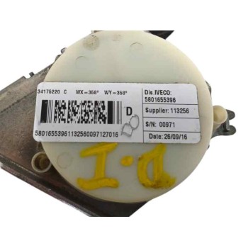 Recambio de cinturon seguridad delantero derecho para iveco daily vi furgoneta 33s16, 35s16, 35c16, 40c16, 50c16 referencia OEM 