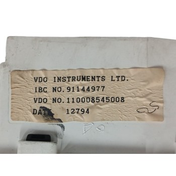 Recambio de cuadro instrumentos para opel frontera a (u92) 2.4 i (53mwl4) referencia OEM IAM 91144977  